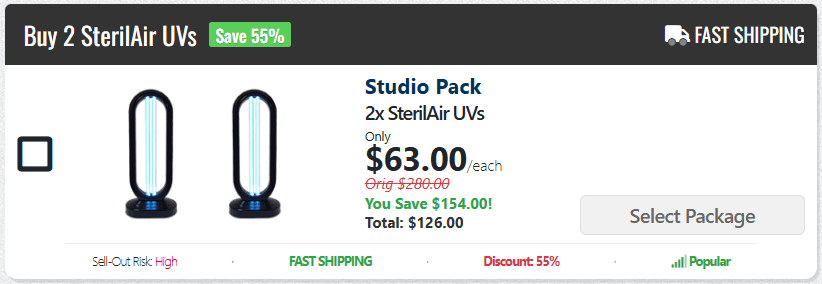 SterilAir UV 14